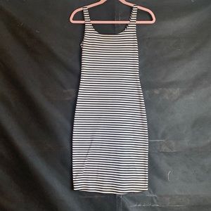 Black and white dress